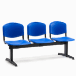 Banquette d'accueil 3 places en PVC