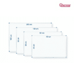 Tableau blanc magnétique mural – Plusieurs tailles