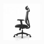Chaise Manager Ergonomique en Tissu Mesh avec Appui-tête – Siège de Bureau Maroc – Image 4