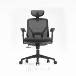 Chaise Manager Ergonomique en Tissu Mesh avec Appui-tête – Siège de Bureau Maroc – Image 5