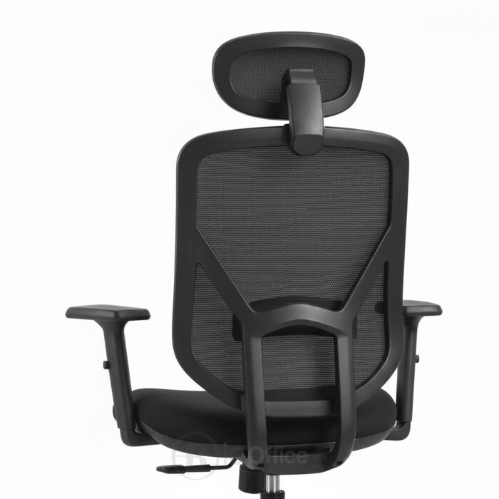 Chaise Manager Ergonomique en Tissu Mesh avec Appui-tête – Siège de Bureau Maroc – Image 8