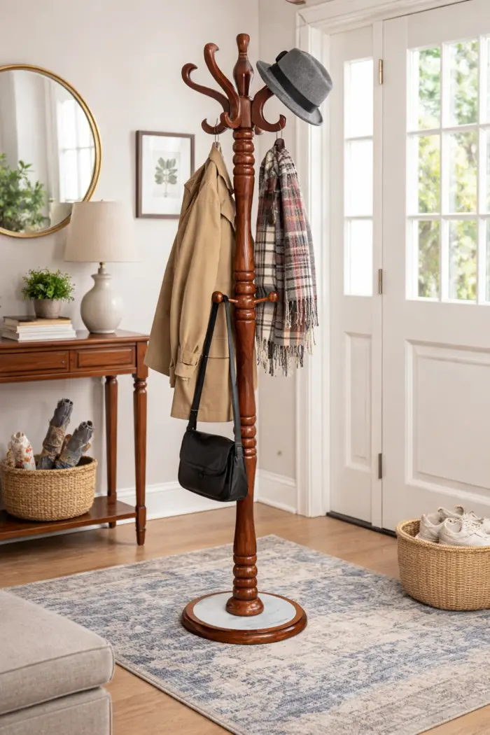 Porte manteau en bois – Image 2