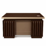 Bureau individuel en bois avec bardage décoratif moderne