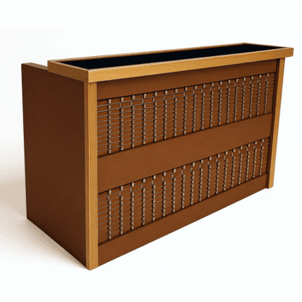 Comptoir d'accueil SOMBRO en MDF