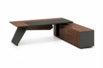 Bureau de Direction Design avec Retour Intégré – 220×200×75 cm – Image 3