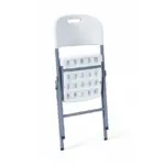 Chaise Visiteur en Plastique Pliable - Élégance & Praticité pour Tout Espace – Image 2