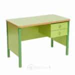 Bureau vert pour enfant ou étudiant – avec 2 tiroirs de rangement – Image 2