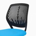 Chaise de bureau enfant Réglable en Bleu – Image 4