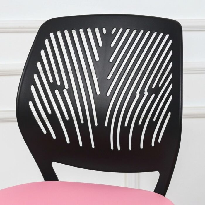 Chaise de bureau enfant réglable en rose - Big Office Maroc – Image 4