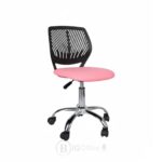 Chaise de bureau enfant réglable en rose - Big Office Maroc