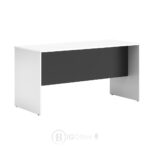 Bureau Minimaliste Blanc et Noir – Design Moderne et Élégant