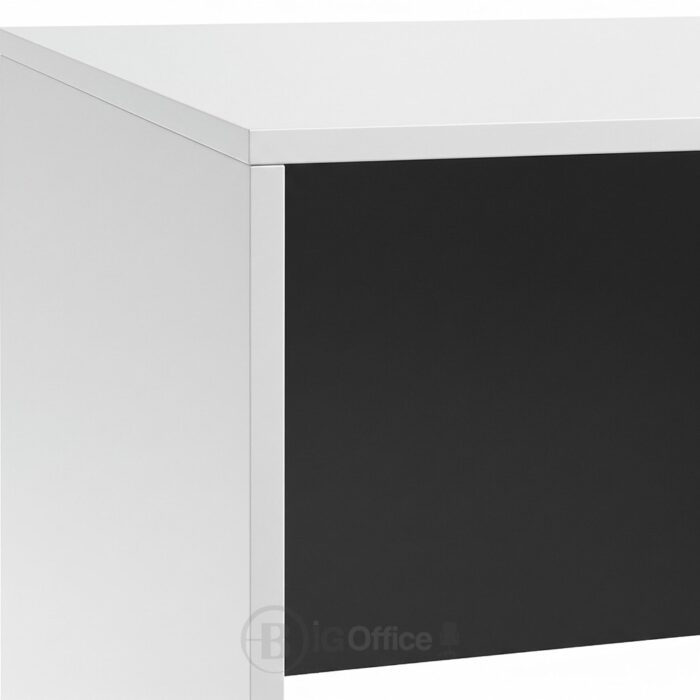 Bureau Minimaliste Blanc et Noir – Design Moderne et Élégant – Image 3