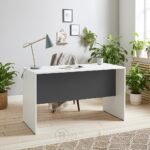 Bureau Minimaliste Blanc et Noir – Design Moderne et Élégant – Image 5