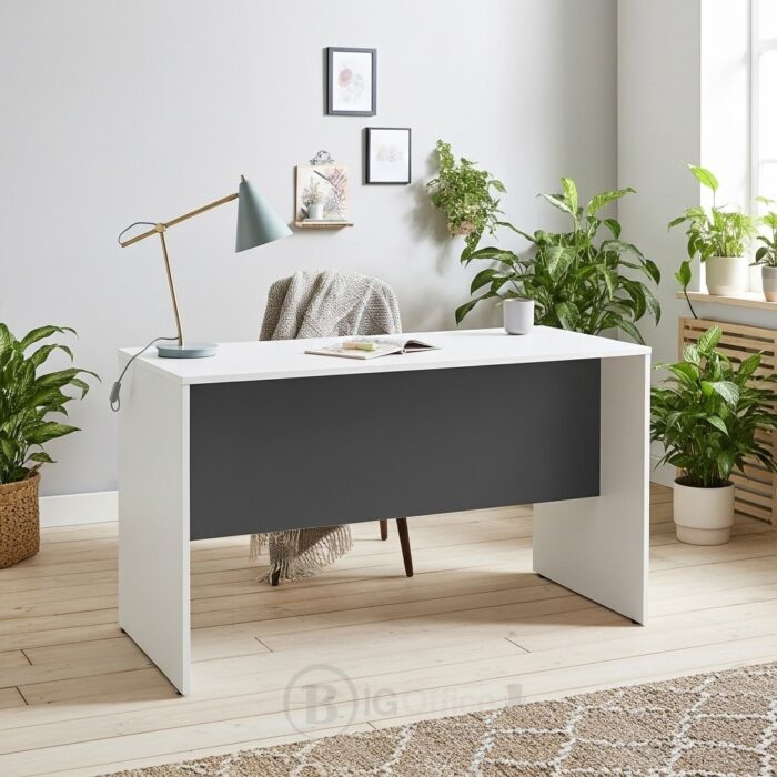 Bureau Minimaliste Blanc et Noir – Design Moderne et Élégant – Image 5