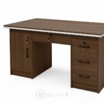 Bureau opérateur avec rangements - Idéal pour les espaces de travail professionnels – Image 3