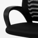 Chaise de Bureau Ergonomique Mesh avec Appui-Tête – Noir – Image 8