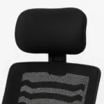 Chaise de Bureau Ergonomique Mesh avec Appui-Tête – Noir – Image 9