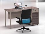 Bureau Individuel avec Caisson Intégré – Design Moderne et Compact – Image 2