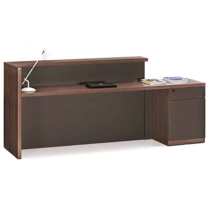 Banque d'accueil moderne FIRST - Comptoir de réception professionnel – Image 2