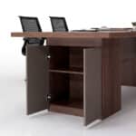 TABLE DE CONFÉRENCE WALNUT- Dimension L 240 x l 120 x H 75 cm – Image 3