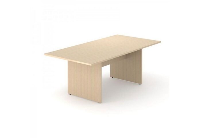 Table de réunion en bois MDF – Design moderne pour salle de conférence- Dimension L 240 x l 120 x H 75 cm ou L 200 x l 120 x H 75 cm – Image 2