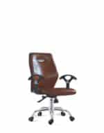 Chaise opérateur en similicuir II – Image 2
