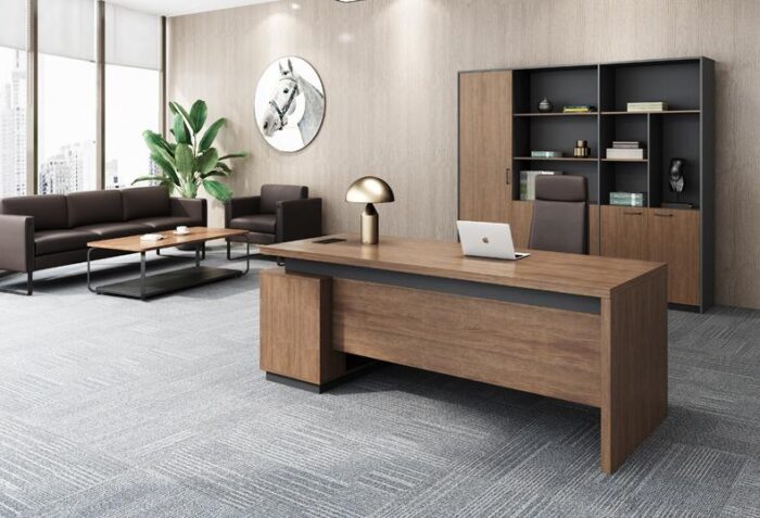 Bureau de Direction MDF Moderne 180x80 cm – Design Premium – Image 4