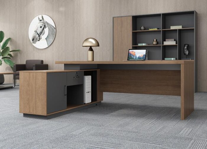 Bureau de Direction MDF Moderne 180x80 cm – Design Premium – Image 2