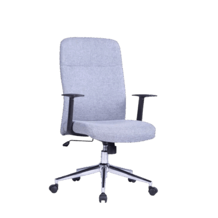Chaise En Tissu Et En Mousse Injectee