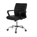 Chaise opérateur en similicuir