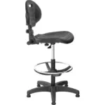 Chaise Tabouret en Polyuréthane