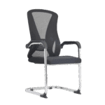 Chaise Visiteur en Ttissu Mesh avec structure luge - Big Office Maroc