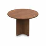 Table d'Appoint Ronde Design, Pied Central Robuste - Mobilier Moderne Polyvalent - diamètre - 120 cm