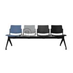 Banquette d’accueil 4 places – design moderne multicolore