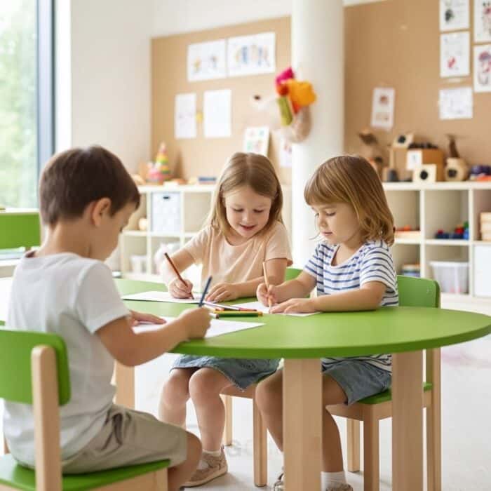 Table Banane Enfant – Forme Ergonomique – Image 5