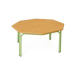 Table octogonale pour maternelle