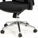 Chaise de Bureau Ergonomique en Maille avec Appui-Tête et Accoudoirs – Confort & Design Moderne – Image 5