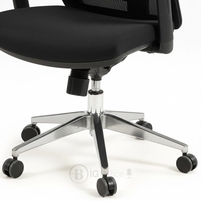Chaise de Bureau Ergonomique en Maille avec Appui-Tête et Accoudoirs – Confort & Design Moderne – Image 5