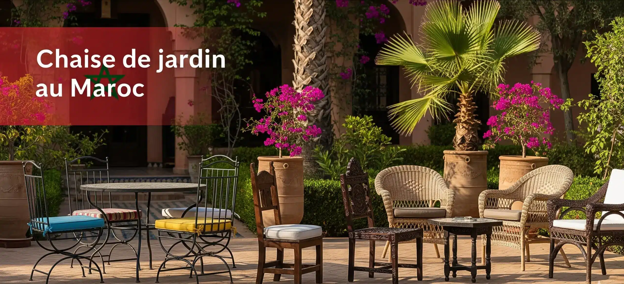 Chaise jardin