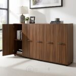 Bahut de Bureau 6 Portes en Bois – Rangement Élégant et Fonctionnel Dimension 220x110x45 cm – Image 4