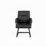 Fauteuil de Bureau Visiteur Confort Pro - Noir