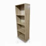 Bibliothèque en bois MDF 180x60x35 cm – Étagère de rangement moderne – Image 2