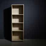Bibliothèque en bois MDF 180x60x35 cm – Étagère de rangement moderne – Image 3