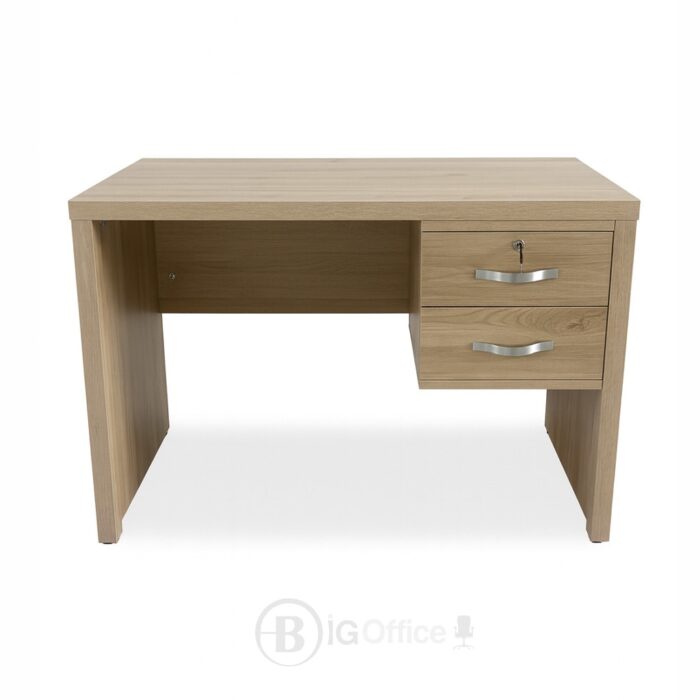 Bureau enfant 100x50 cm en bois MDF avec 2 tiroirs – Big Office Maroc – Image 2