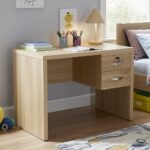 Bureau enfant 100x50 cm en bois MDF avec 2 tiroirs – Big Office Maroc – Image 5