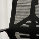 Chaise de Bureau Ergonomique en Maille Noire avec Appui-tête – Confort & Design | Big Office Maroc – Image 7