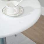 Table de réunion haute avec plateau ABS – idéale pour coin café ou espace collaboratif | Big Office Maroc – Image 7