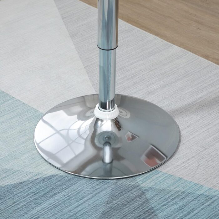 Table de réunion haute avec plateau ABS – idéale pour coin café ou espace collaboratif | Big Office Maroc – Image 6