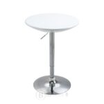 Table de réunion haute avec plateau ABS – idéale pour coin café ou espace collaboratif | Big Office Maroc