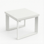 Table basse blanche moderne en liquidation – Big Office Maroc